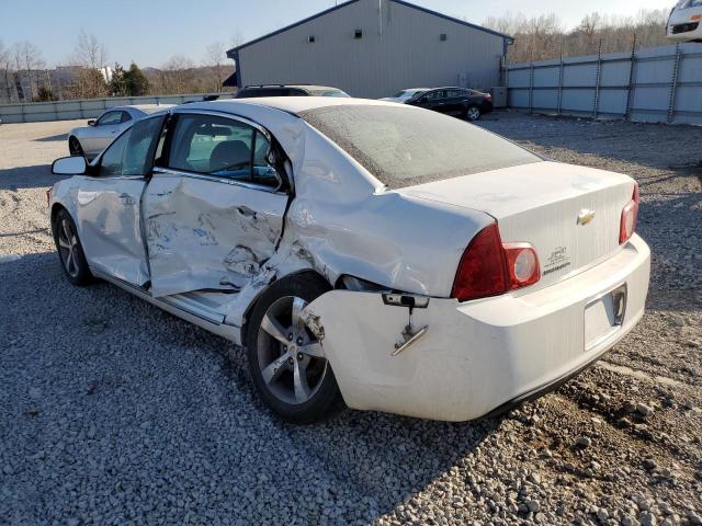 1G1ZC5E1XBF120345 - 2011 CHEVROLET MALIBU 1LT WHITE photo 2