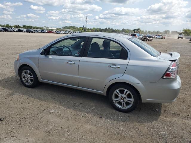 3G1TC5DE4AL121215 - 2010 CHEVROLET AVEO LT SILVER photo 2