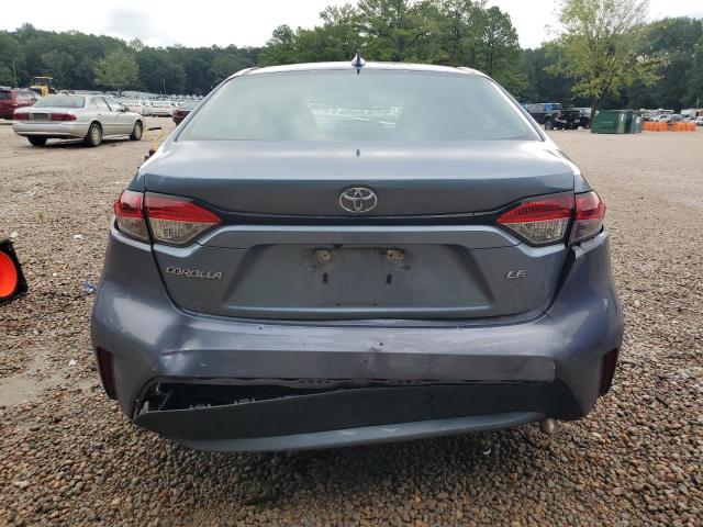 5YFEPMAE1MP165571 - 2021 TOYOTA COROLLA LE GRAY photo 6