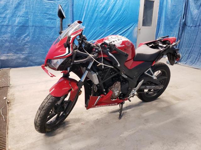 MLHNC510XM5700090 - 2021 HONDA CBR300 R RED photo 2