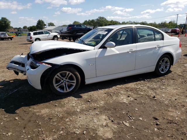 WBAVC73548KP39883 - 2008 BMW 328 XI SULEV WHITE photo 1