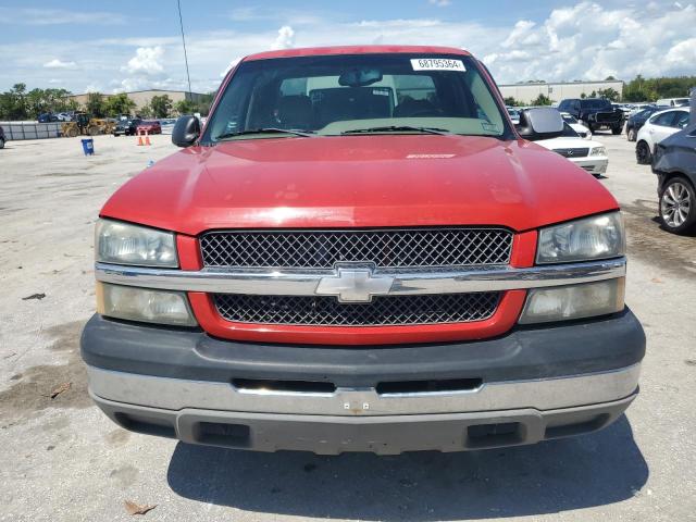 2GCEC19XX31167817 - 2003 CHEVROLET SILVERADO C1500 RED photo 5