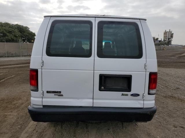 1FTNE1EW7EDA03536 - 2014 FORD ECONOLINE E150 VAN WHITE photo 6