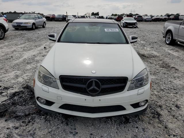 WDDGF56X19F222609 - 2009 MERCEDES-BENZ C 350 CREAM photo 5