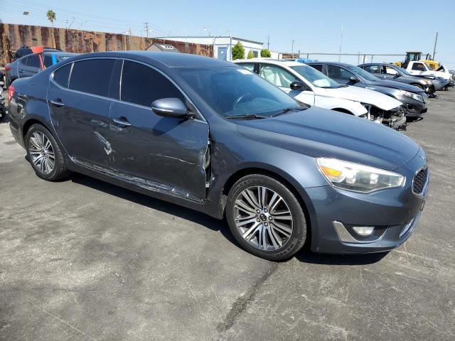 KNALN4D7XE5152727 - 2014 KIA CADENZA PREMIUM BLUE photo 4