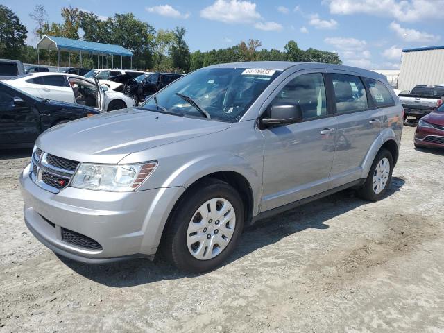 3C4PDCAB3FT617148 - 2015 DODGE JOURNEY SE SILVER photo 1