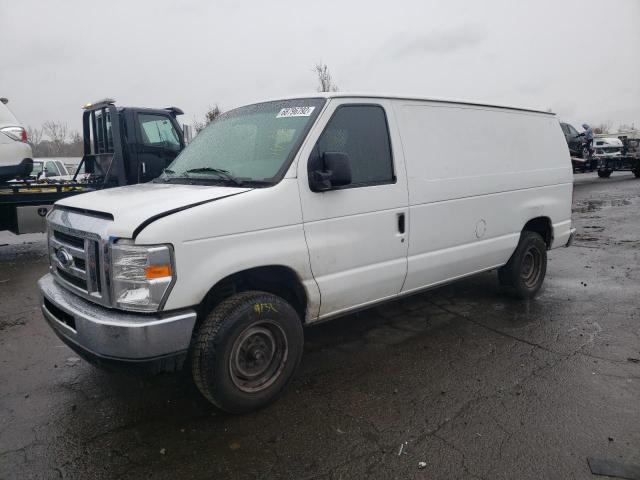 1FTNE14W18DA65973 - 2008 FORD ECONOLINE E150 VAN WHITE photo 1