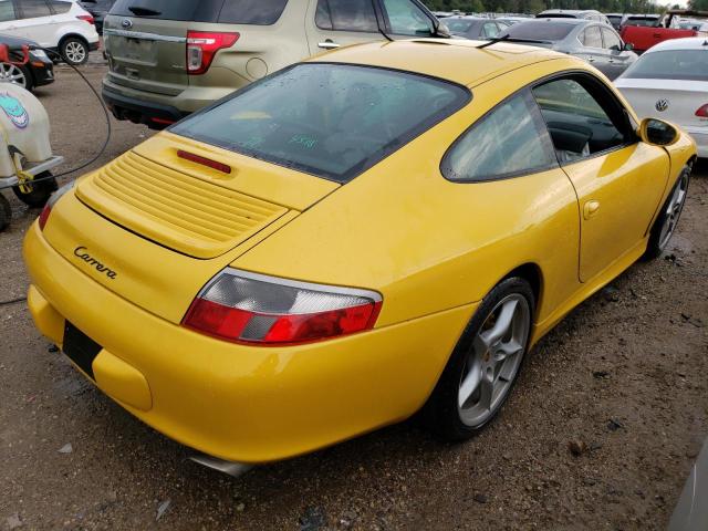 WP0AA29984S621088 - 2004 PORSCHE 911 CARRERA 2 YELLOW photo 3