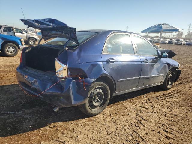 KNAFE121775414829 - 2007 KIA SPECTRA EX BLUE photo 3