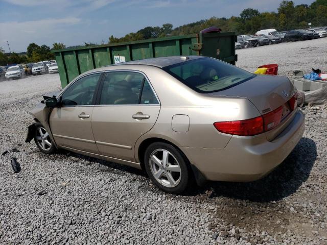 1HGCM56875A064759 - 2005 HONDA ACCORD EX GOLD photo 2