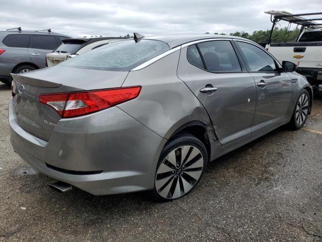 5XXGR4A62CG040016 - 2012 KIA OPTIMA SX GRAY photo 3