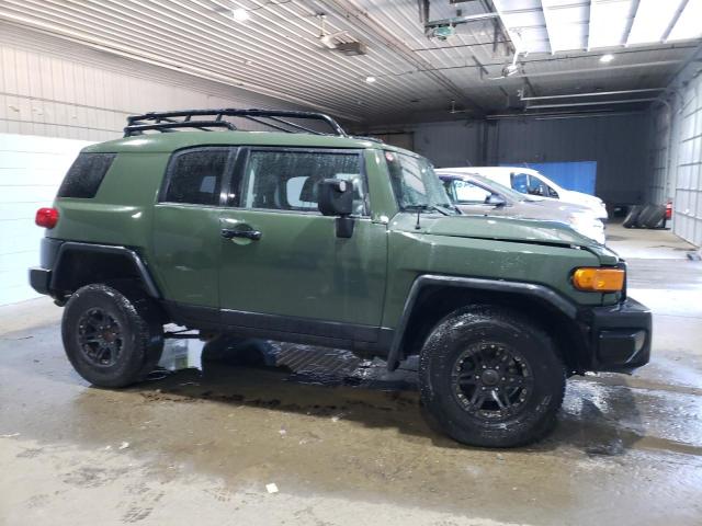 JTEBU4BF8BK108889 - 2011 TOYOTA FJ CRUISER GREEN photo 4