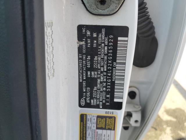 5XXGT4L32KG365929 - 2019 KIA OPTIMA LX Beyaz fotoğraf 12