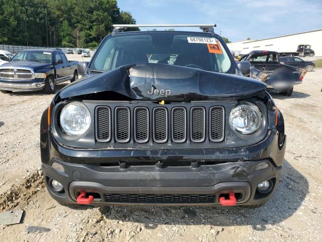 ZACCJBCB1HPG29503 - 2017 JEEP RENEGADE TRAILHAWK BLACK photo 5