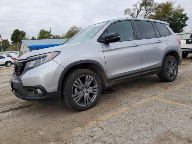 5FNYF8H55KB016912 - 2019 HONDA PASSPORT EXL فضي صورة 1