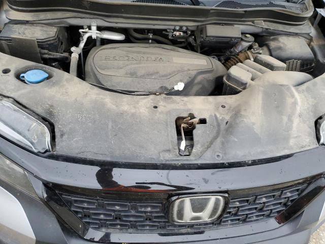 5FNYF8H55KB016912 - 2019 HONDA PASSPORT EXL فضي صورة 11