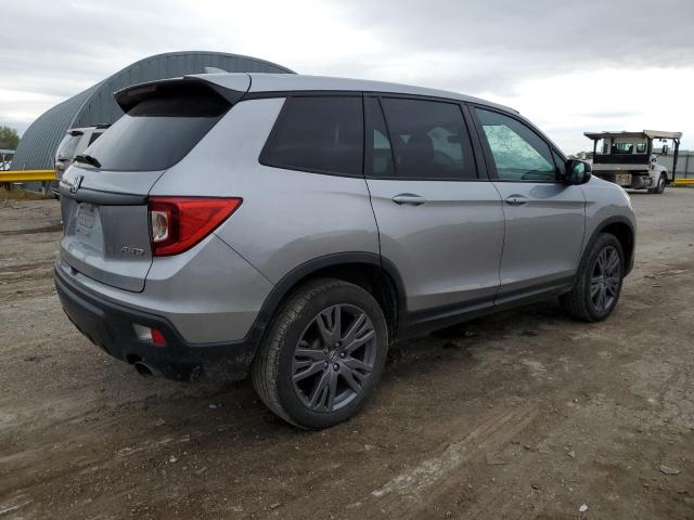 5FNYF8H55KB016912 - 2019 HONDA PASSPORT EXL فضي صورة 3