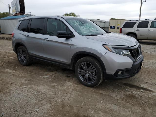 5FNYF8H55KB016912 - 2019 HONDA PASSPORT EXL فضي صورة 4