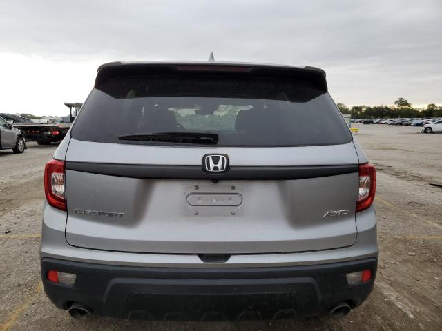 5FNYF8H55KB016912 - 2019 HONDA PASSPORT EXL فضي صورة 6