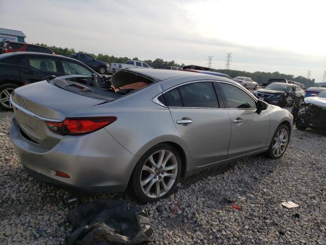 JM1GJ1V63E1155268 - 2014 MAZDA 6 TOURING GRAY photo 3