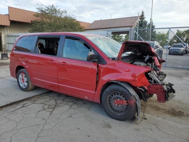 2C4RDGBG7CR350458 - 2012 DODGE GRAND CARA SE BURGUNDY photo 4