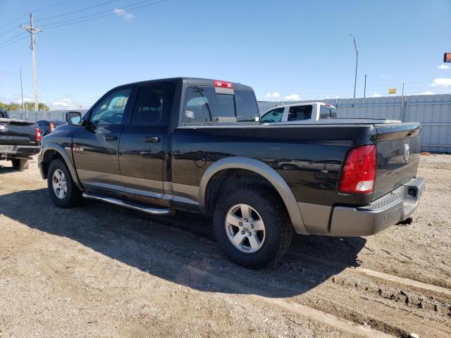 1D3HV18TX9S799352 - 2009 DODGE RAM 1500 BLACK photo 2