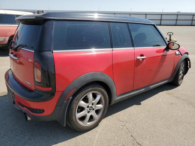 WMWMM33508TP88932 - 2008 MINI COOPER S CLUBMAN RED photo 3