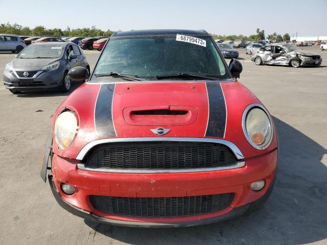 WMWMM33508TP88932 - 2008 MINI COOPER S CLUBMAN RED photo 5