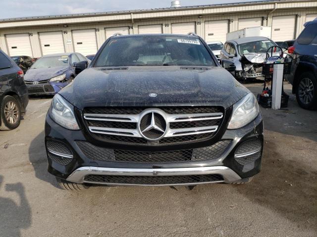 4JGDA5HBXGA684864 - 2016 MERCEDES-BENZ GLE 350 4MATIC BLACK photo 5