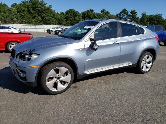 5UXFH0C52ALC66261 - 2010 BMW X6 HYBRID SILVER photo 1