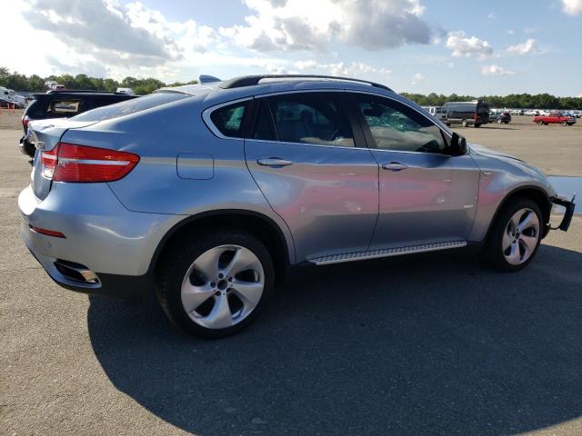 5UXFH0C52ALC66261 - 2010 BMW X6 HYBRID SILVER photo 3