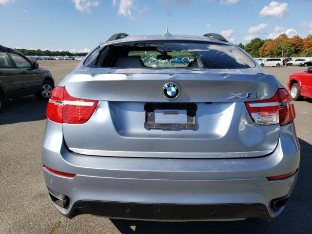 5UXFH0C52ALC66261 - 2010 BMW X6 HYBRID SILVER photo 6