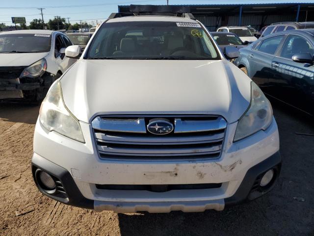 4S4BRCLC5E3265259 - 2014 SUBARU OUTBACK 2.5I LIMITED WHITE photo 5