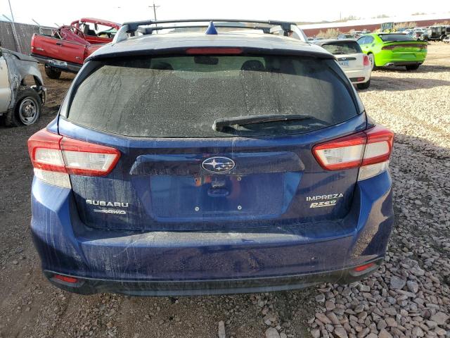 4S3GTAD68H3724930 - 2017 SUBARU IMPREZA PREMIUM PLUS BLUE photo 6