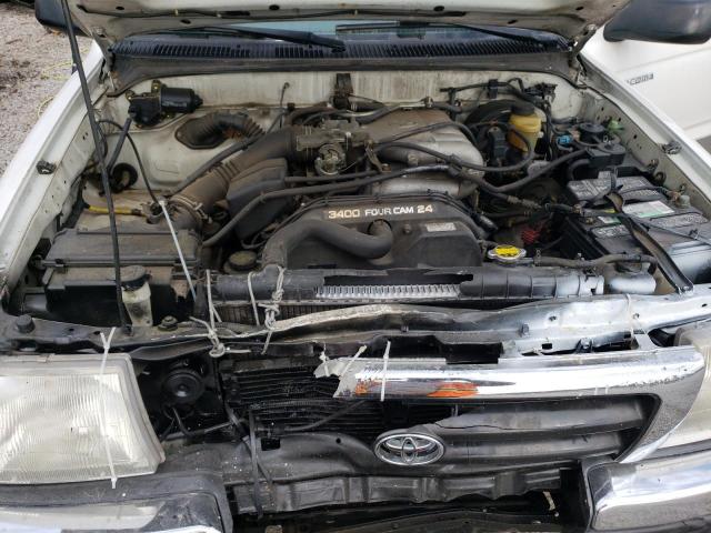 4TASN92N0YZ656709 - 2000 TOYOTA TACOMA XTRACAB PRERUNNER თეთრი ფოტო 11