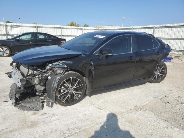 4T1S11AKXRU853874 - 2024 TOYOTA CAMRY SE NIGHT SHADE BLACK photo 1