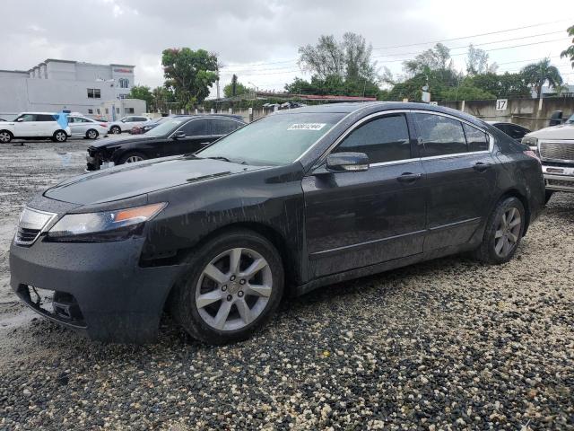 19UUA8F53EA007723 - 2014 ACURA TL TECH GRAY photo 1