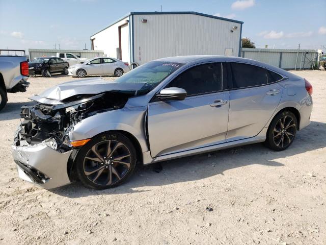 2HGFC2E84LH598266 - 2020 HONDA CIVIC SPORT 银色 照片 1