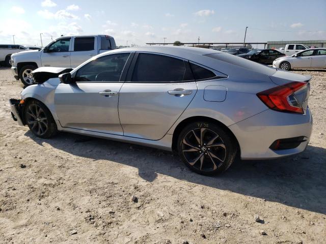 2HGFC2E84LH598266 - 2020 HONDA CIVIC SPORT 银色 照片 2