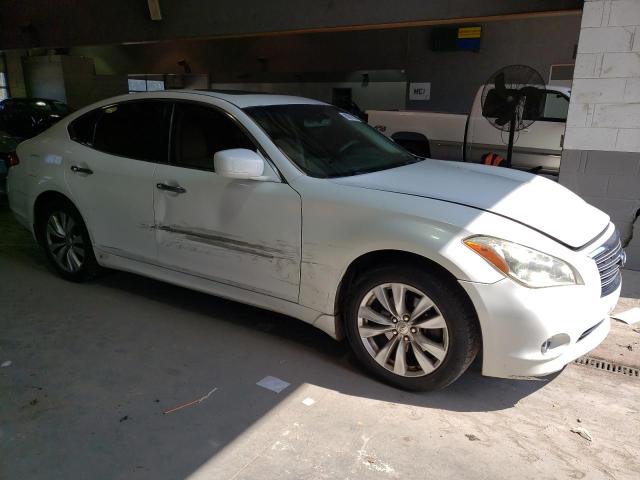 JN1BY1ARXBM373758 - 2011 INFINITI M37 X WHITE photo 4