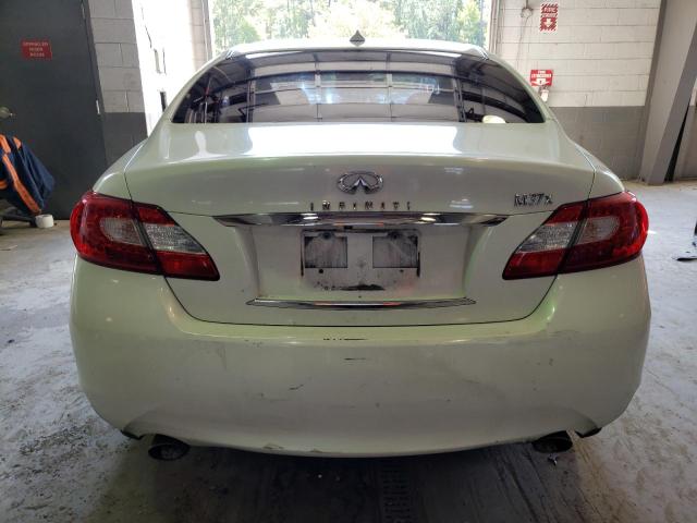 JN1BY1ARXBM373758 - 2011 INFINITI M37 X WHITE photo 6