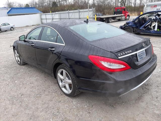 WDDLJ9BB4EA106679 - 2014 MERCEDES-BENZ CLS 550 4MATIC BLACK photo 2