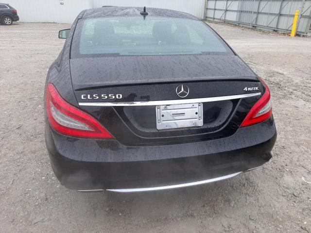 WDDLJ9BB4EA106679 - 2014 MERCEDES-BENZ CLS 550 4MATIC BLACK photo 6