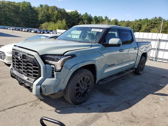 5TFLA5DB0NX055811 - 2022 TOYOTA TUNDRA CREWMAX SR GRAY photo 1