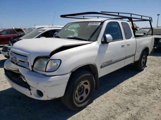 5TBRT34123S367401 - 2003 TOYOTA TUNDRA ACCESS CAB SR5 WHITE photo 1