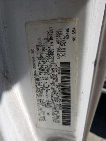 5TBRT34123S367401 - 2003 TOYOTA TUNDRA ACCESS CAB SR5 WHITE photo 12