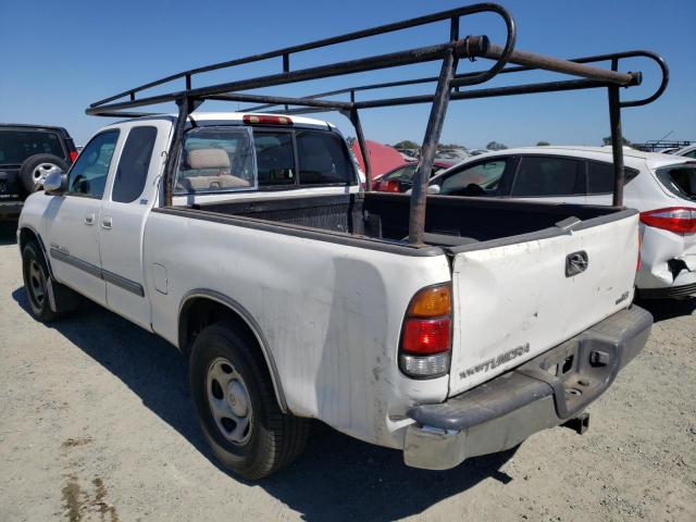 5TBRT34123S367401 - 2003 TOYOTA TUNDRA ACCESS CAB SR5 WHITE photo 2