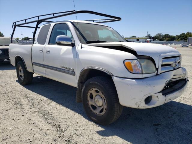 5TBRT34123S367401 - 2003 TOYOTA TUNDRA ACCESS CAB SR5 WHITE photo 4
