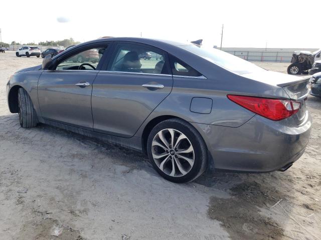 5NPEC4ABXDH788993 - 2013 HYUNDAI SONATA SE GRAY photo 2