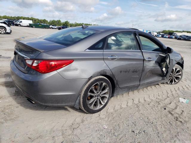 5NPEC4ABXDH788993 - 2013 HYUNDAI SONATA SE GRAY photo 3